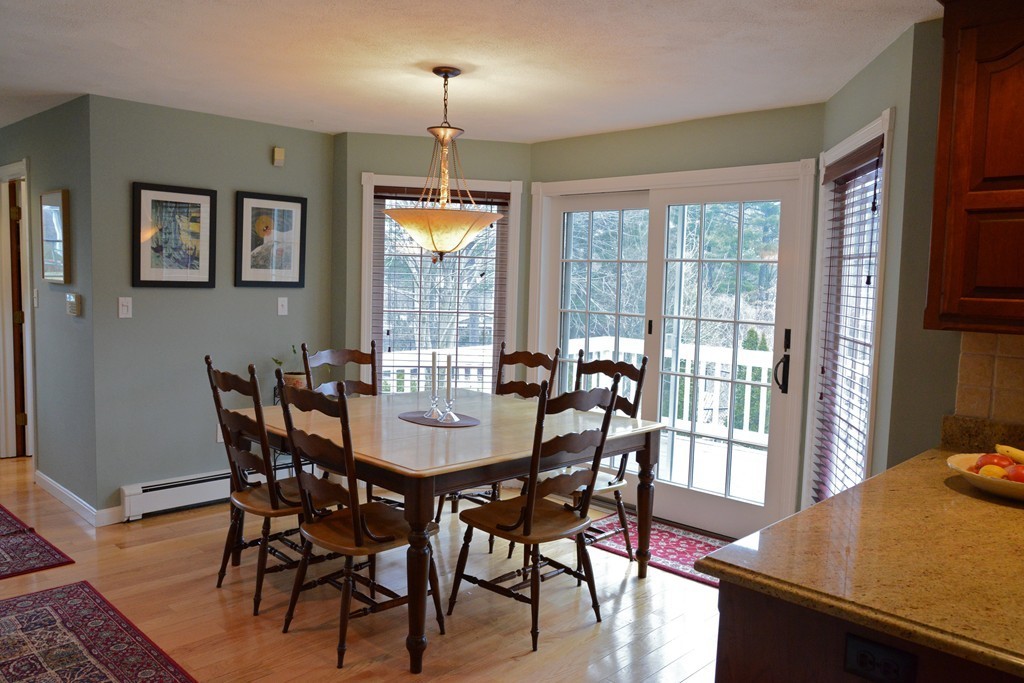 71 Emerson Road Walpole, MA 02032 - Photo 7 of 30 a view of a dining room with furniture window and wooden floor
