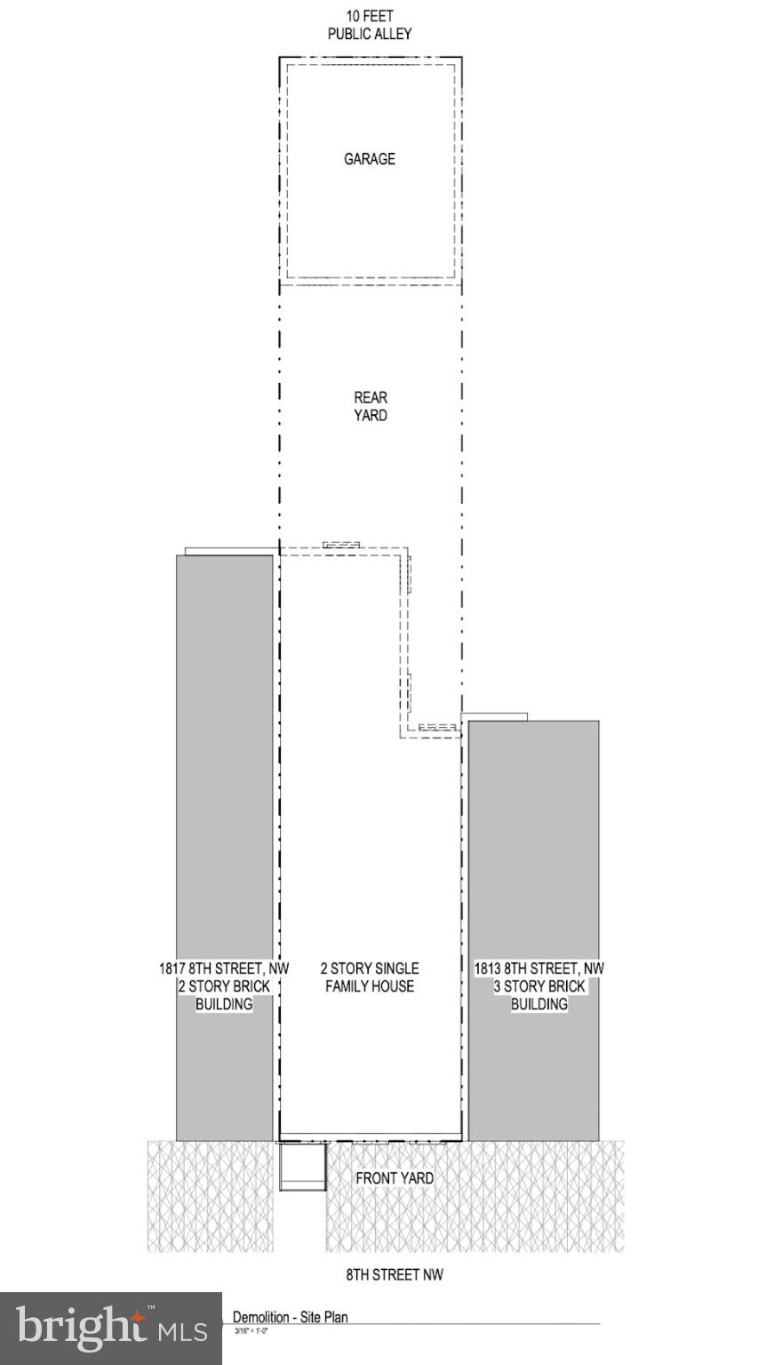 1815 8th Street Northwest Washington, DC 20001 - Photo 3 of 4 a picture of floor plan