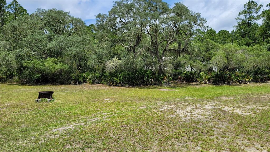 3690 Southeast 54th Avenue Morriston, FL 32668 - Photo 14 of 43 a view of outdoor space with deck and yard