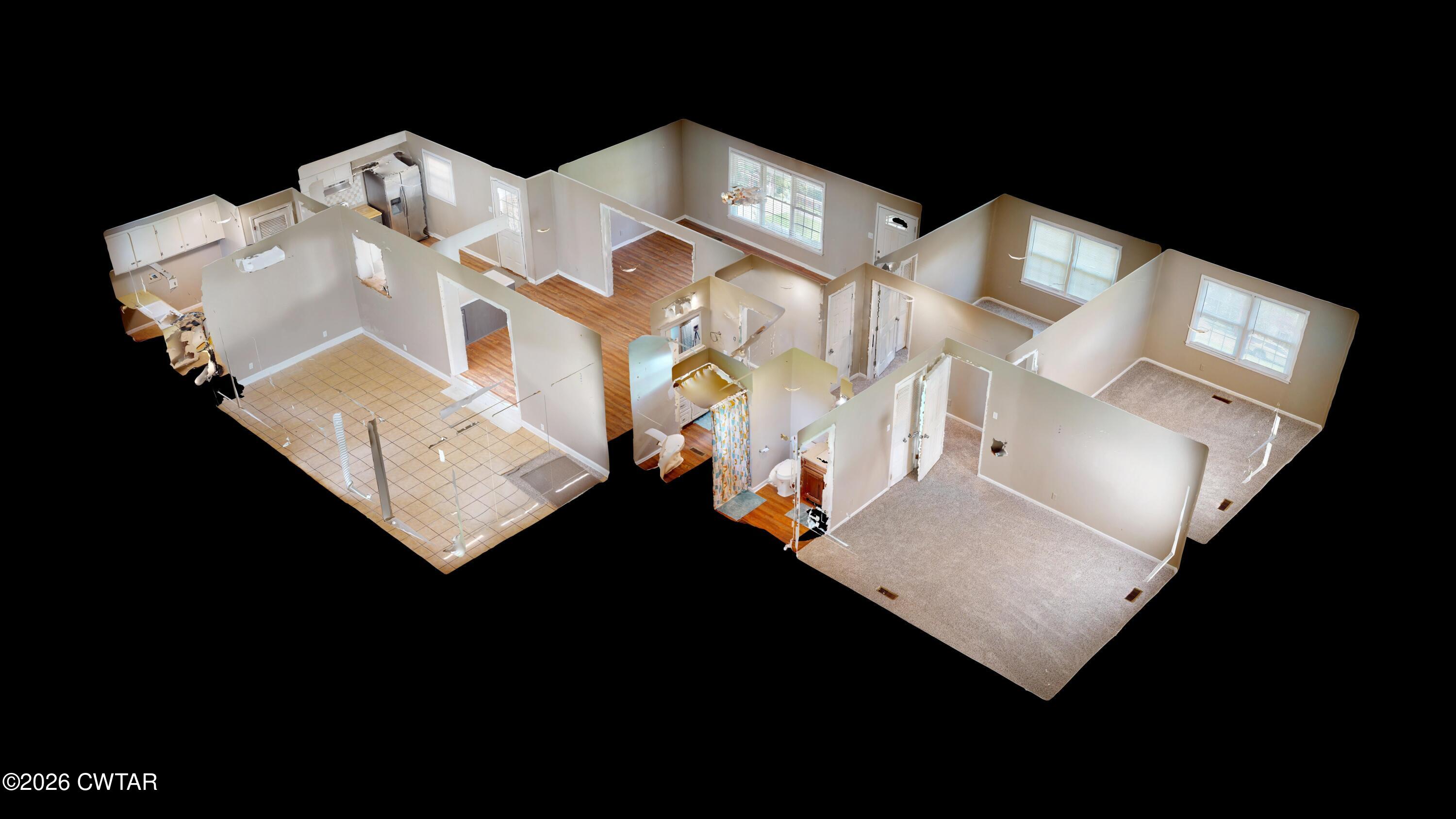 1001 Sam Davis Road Dyersburg, TN 38024 - Photo 25 of 31 1001-Sam-Davis-Dr-Dollhouse-View