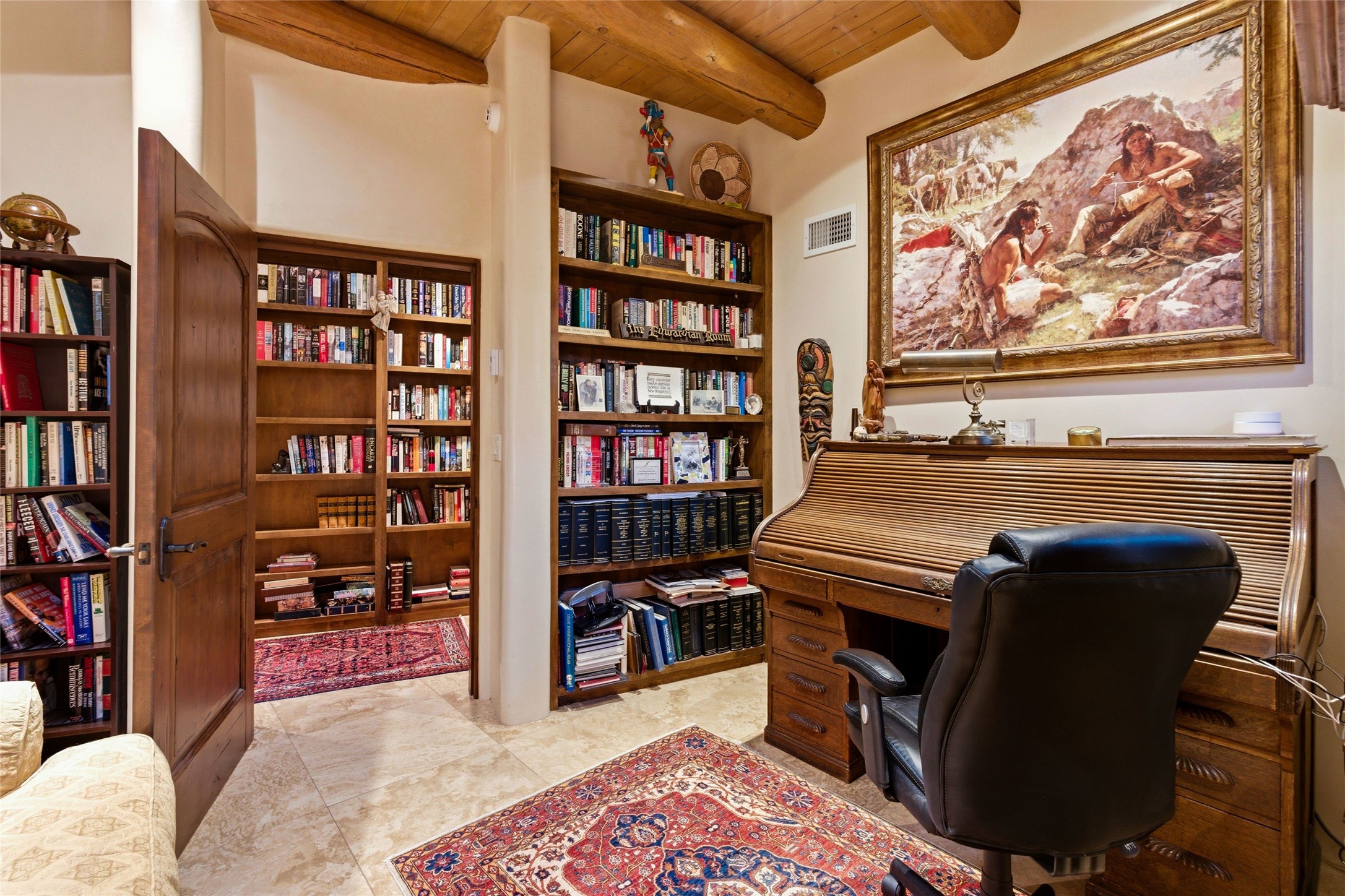 42 San Juan Ranch Road Santa Fe, NM 87506 - Photo 24 of 49 Office just off Primary Suite