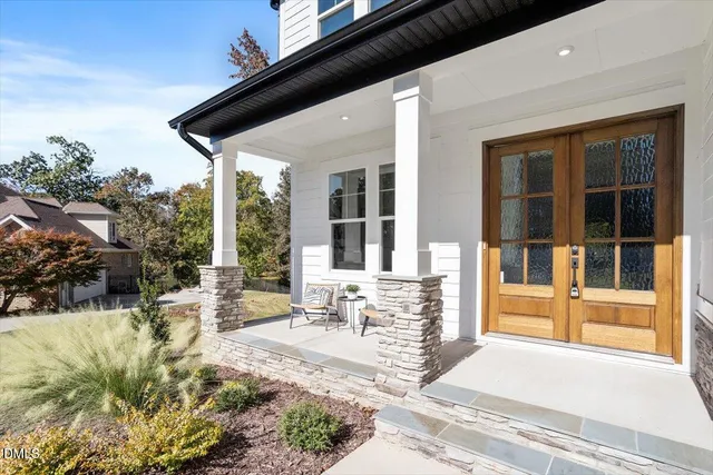 a view of a house with a outdoor space