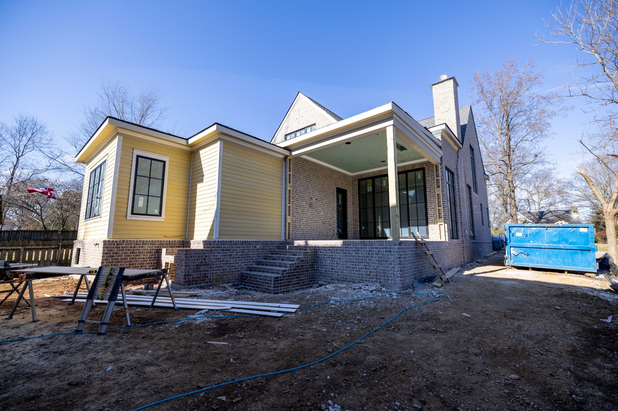 120 Cleburne Street Franklin, TN 37064 - Photo 47 of 49 a view of a house with a yard and furniture
