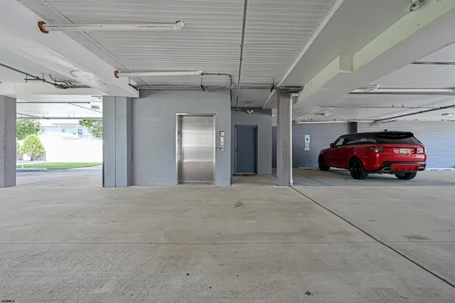 a view of a car parking garage