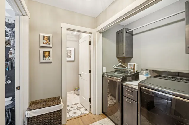 a big yard with lots of green space and deers