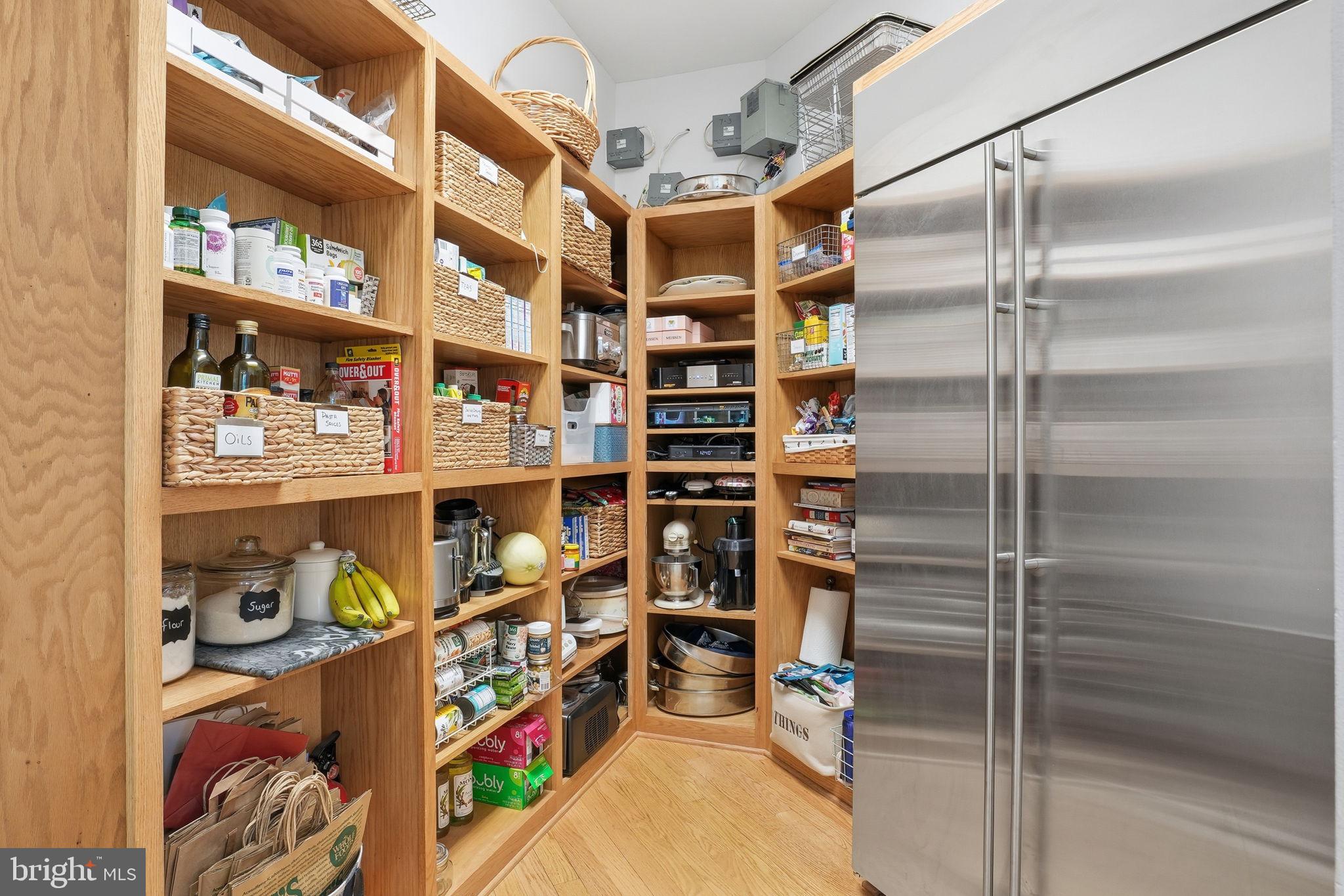 11940 River Road Potomac, MD 20854 - Photo 21 of 75 Walk-In Pantry has additional Refrigerator