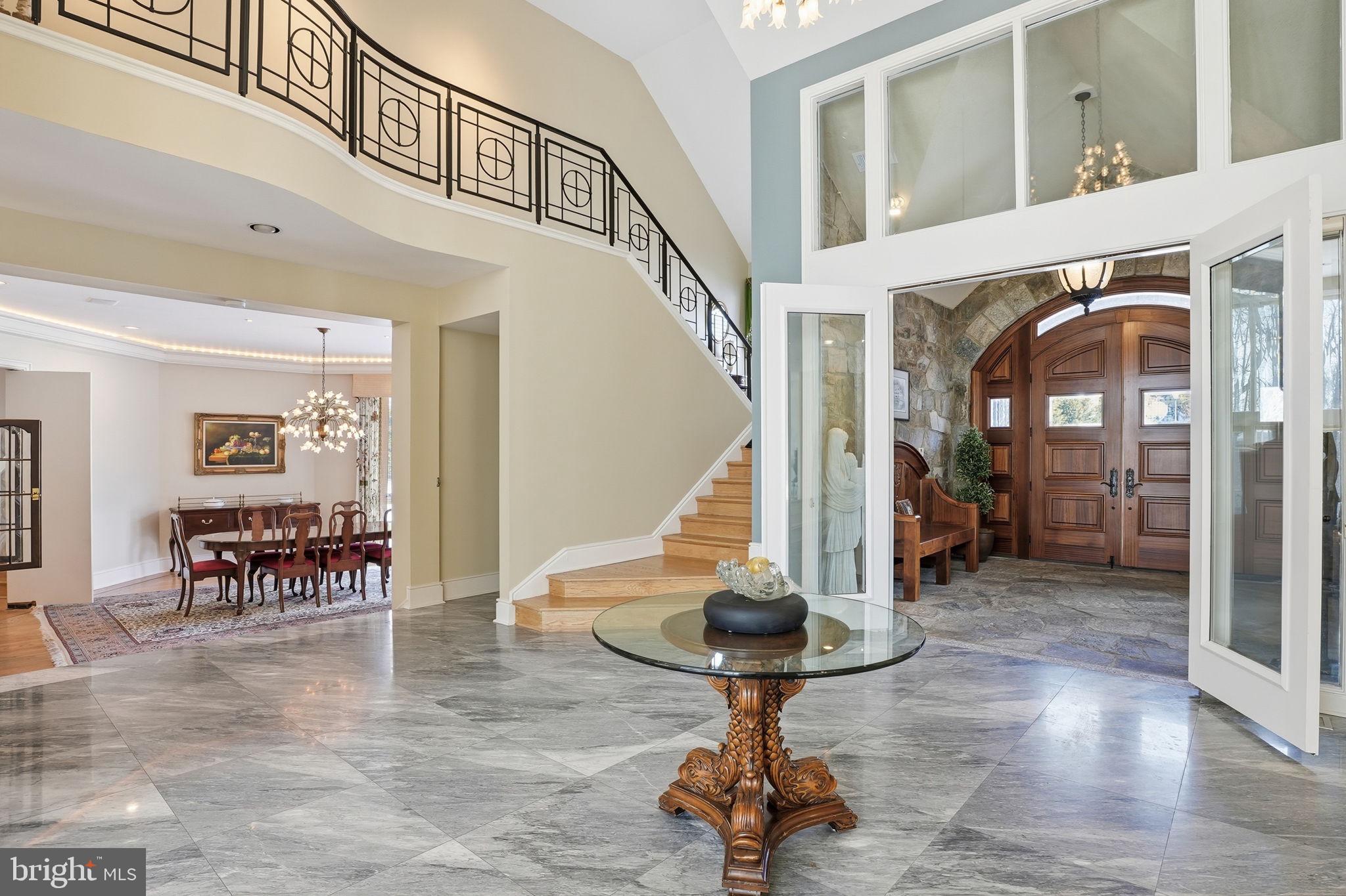 11940 River Road Potomac, MD 20854 - Photo 33 of 69 Grand Foyer leading to Upper Level