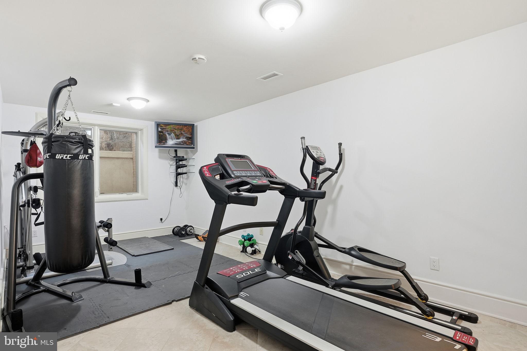 11940 River Road Potomac, MD 20854 - Photo 53 of 75 a view of a room with gym equipment