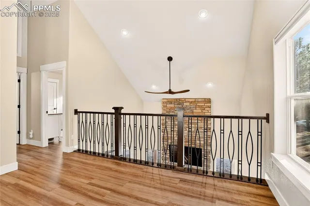 a view of a back yard