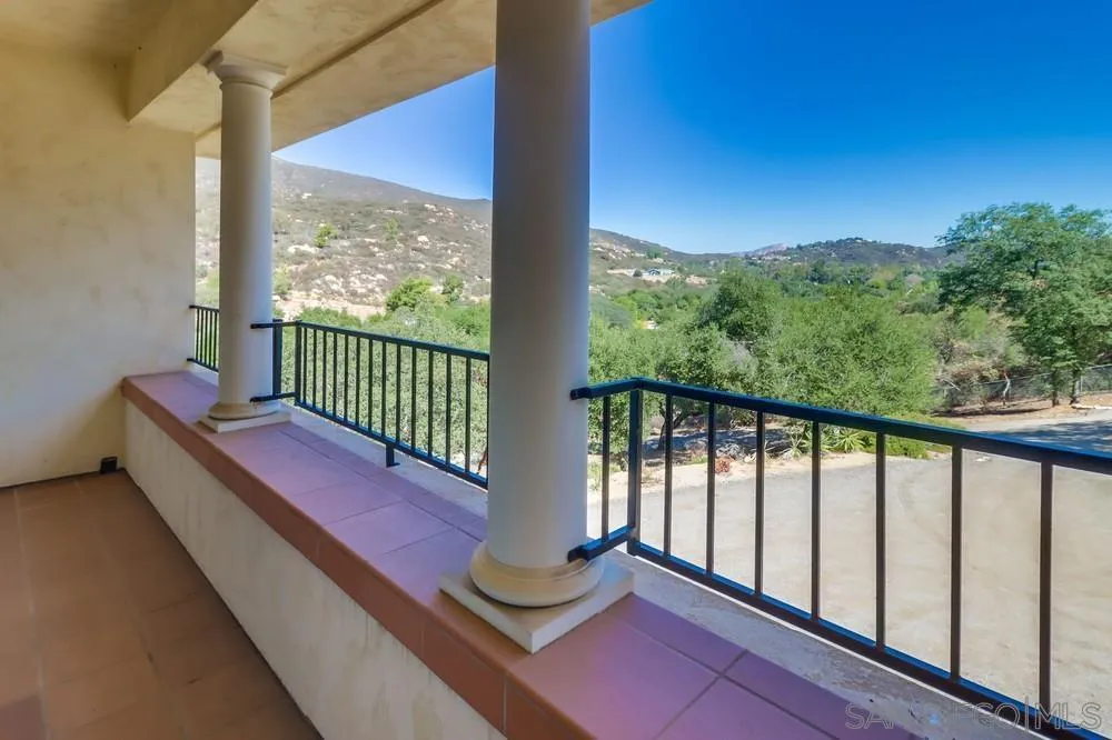 15735 Lawson Valley Road Jamul, CA 91935 - Photo 16 of 37 a view of balcony with couch