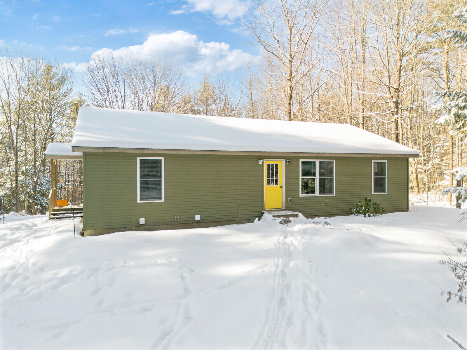 128 South Taylor Road Mount Vernon, ME 04352 - Photo 2 of 36 Aerial front 4