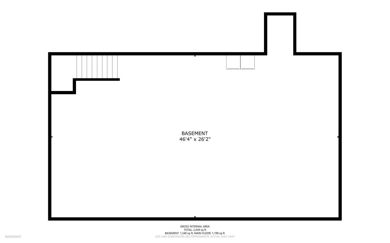 128 South Taylor Road Mount Vernon, ME 04352 - Photo 36 of 36 Floor plan basement