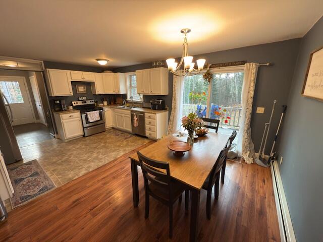 128 South Taylor Road Mount Vernon, ME 04352 - Photo 6 of 22 Lahti- Dining:Kitchen