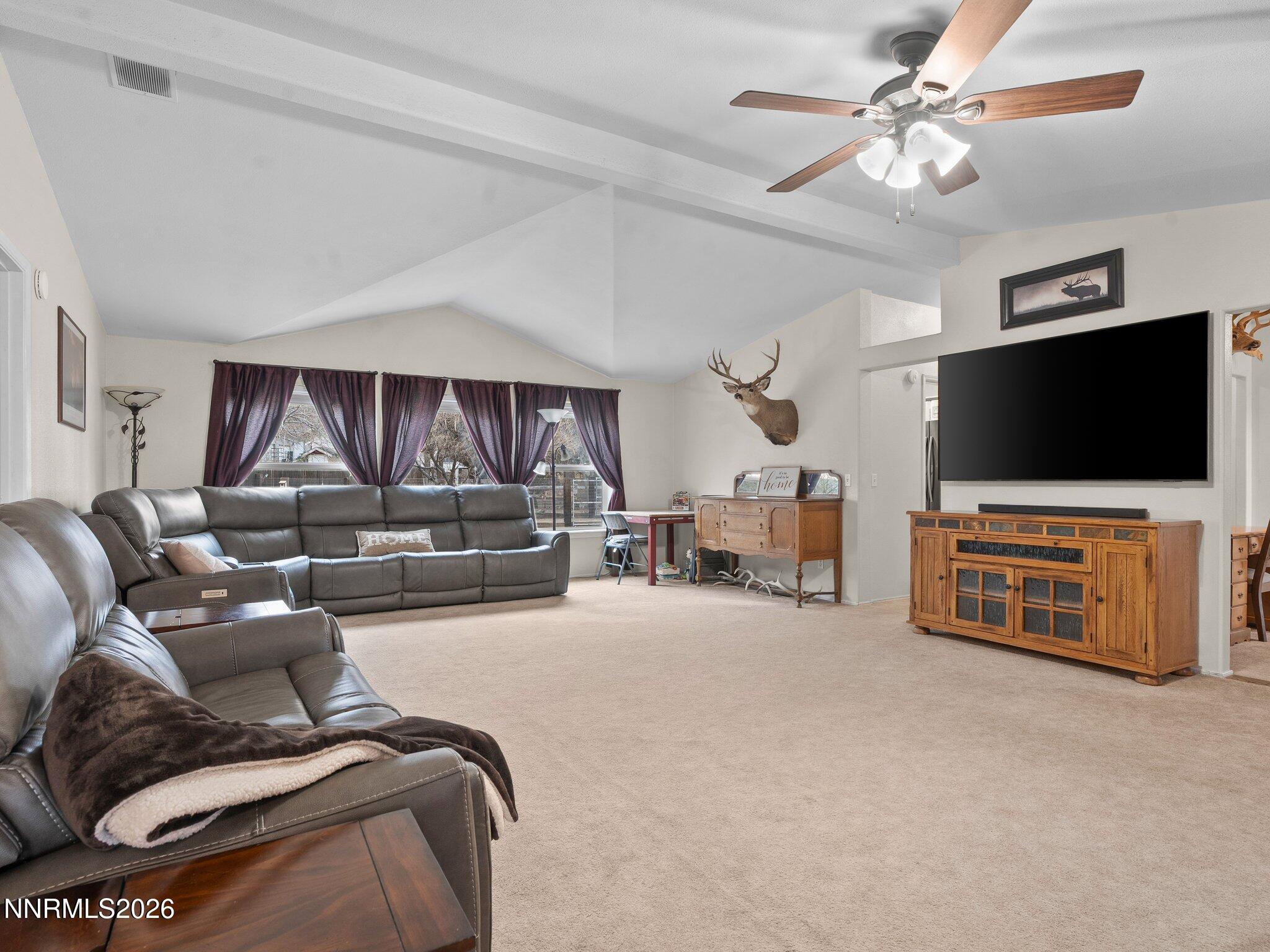 1125 Truckee Lane Fernley, NV 89408 - Photo 14 of 33 a living room with furniture and a flat screen tv