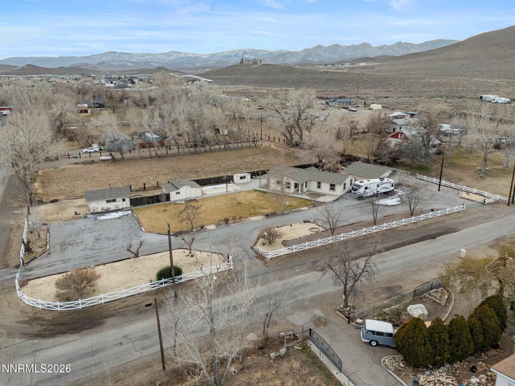 1125 Truckee Lane Fernley, NV 89408 - Photo 27 of 33 a view of a lake with a mountain