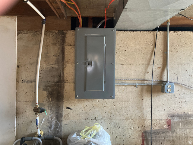 200 South 2800th Street West Ogden, UT 84404 - Photo 27 of 42 Utilities with electric panel