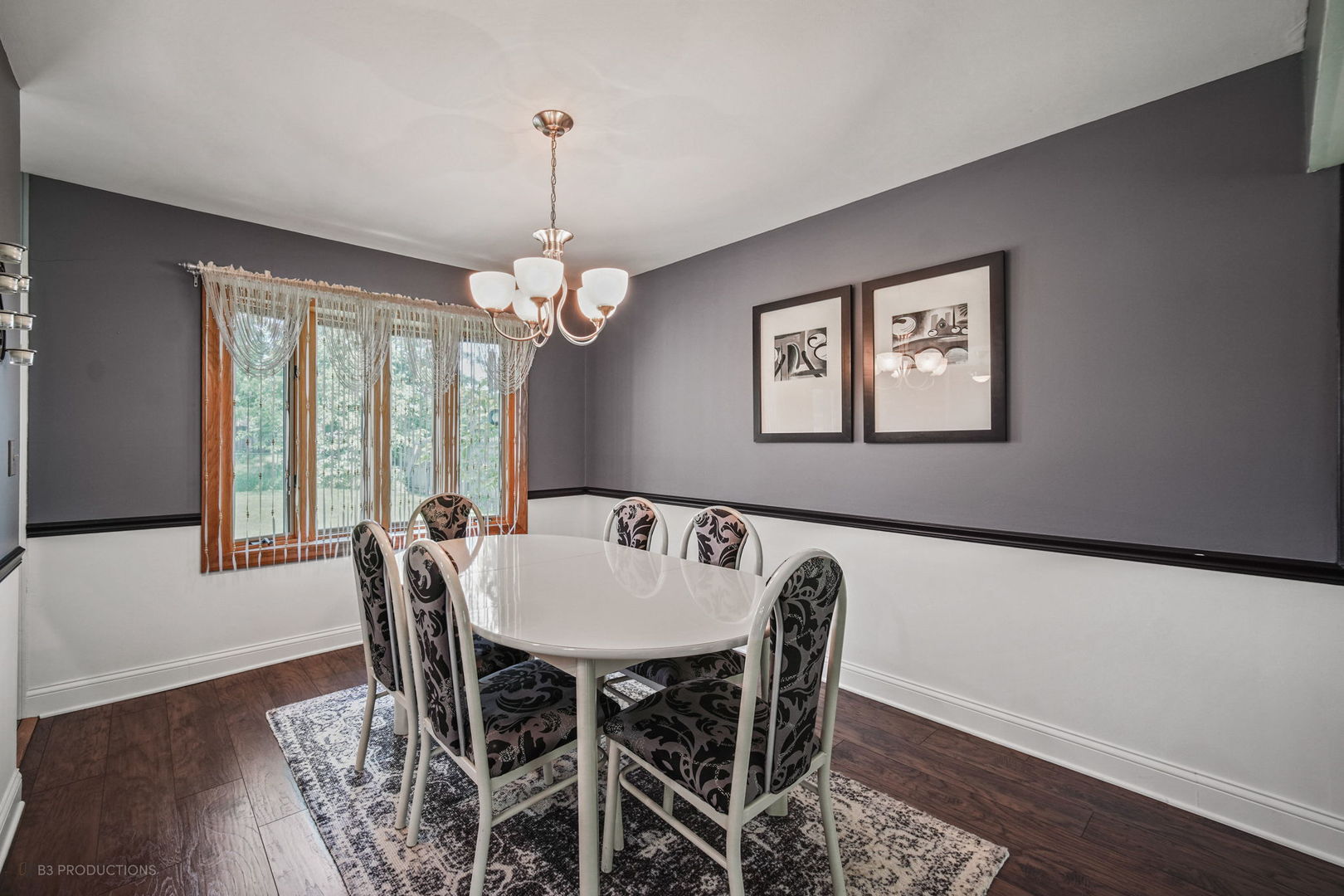 416 Green Valley Drive Naperville, IL 60540 - Photo 7 of 27 a view of a dining room with furniture window and wooden floor
