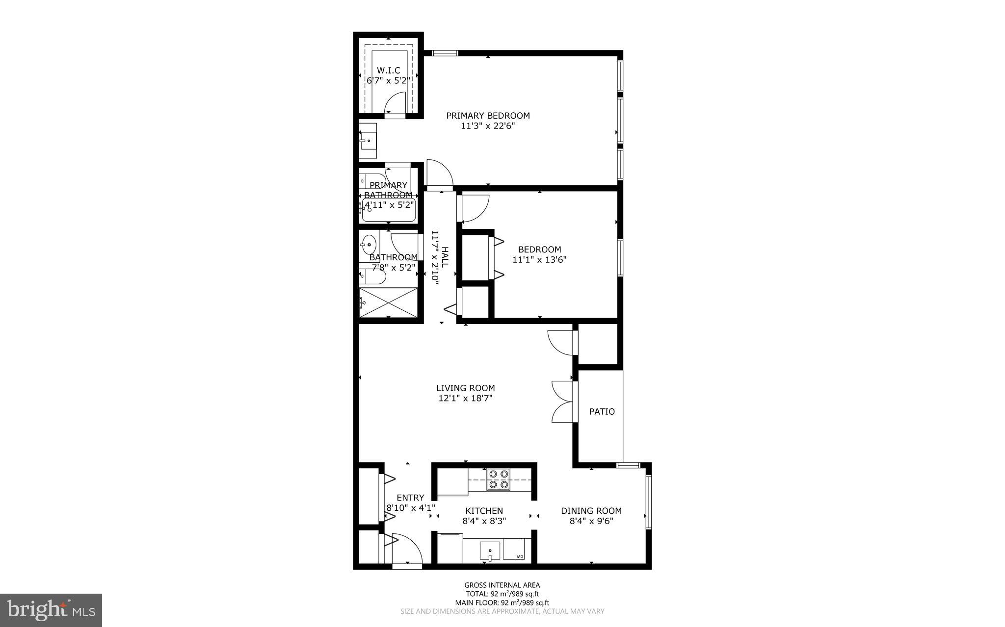 8513 Falls Run Road, Unit D Ellicott City, MD 21043 - Photo 22 of 22 Floor plan