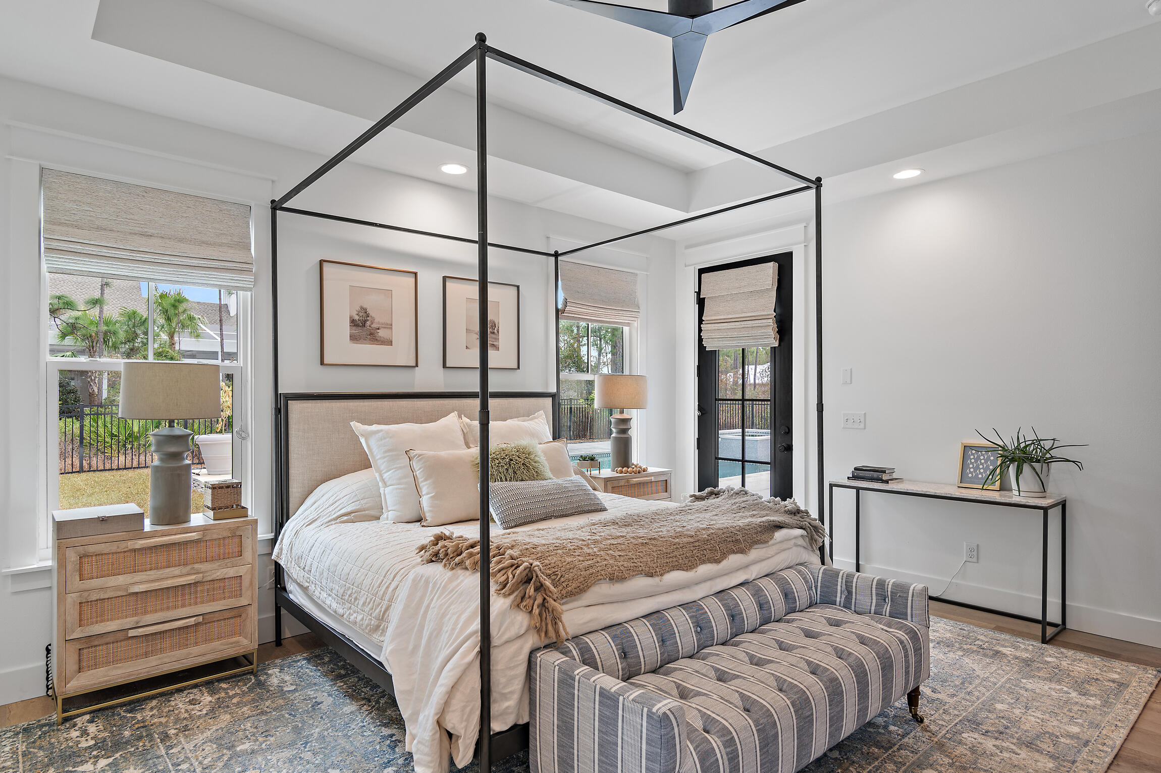 515 Hideaway Circle Santa Rosa Beach, FL 32459 - Photo 22 of 58 a bedroom with a bed and window