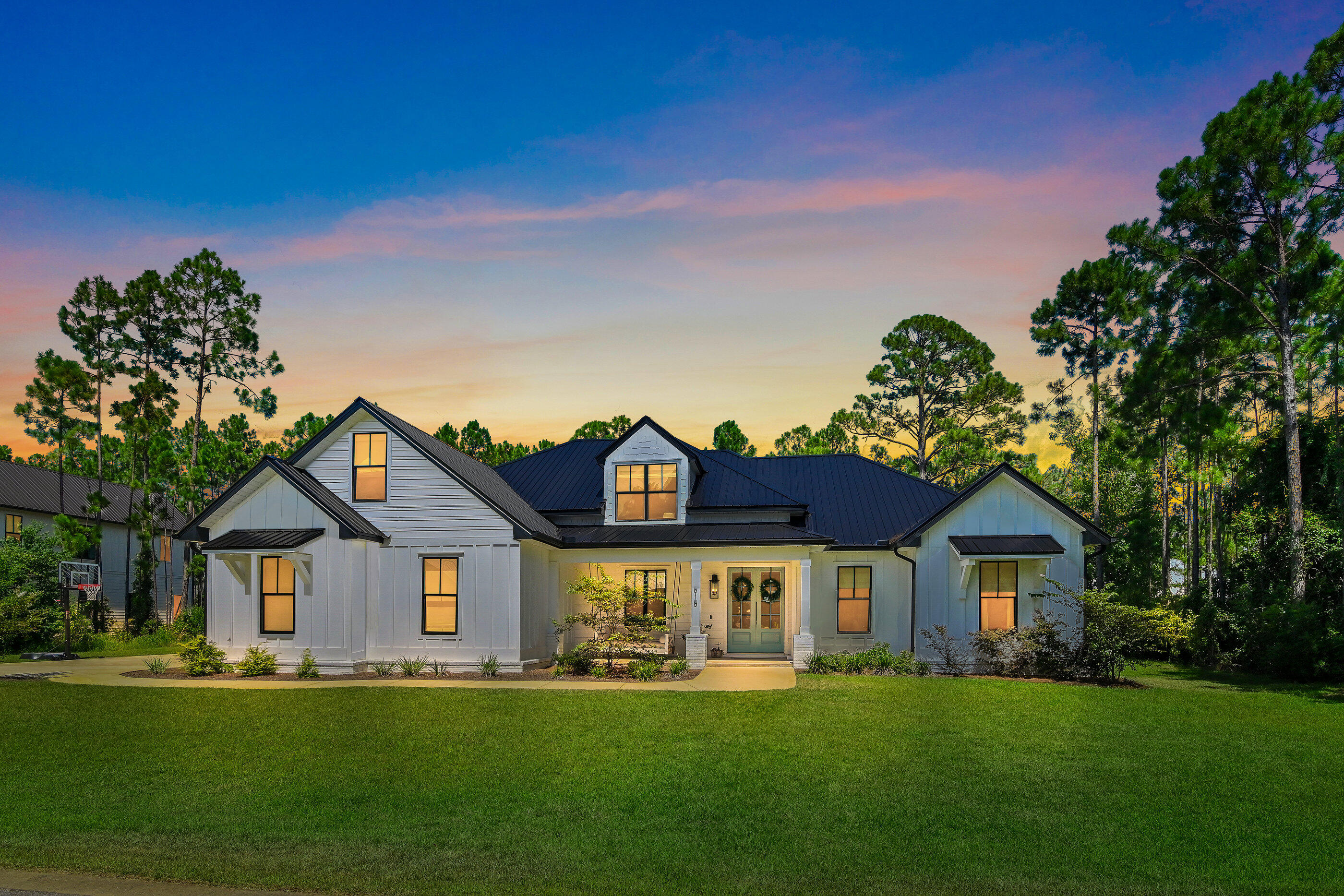 515 Hideaway Circle Santa Rosa Beach, FL 32459 - Photo 54 of 58 a front view of a house with a yard