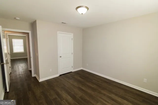 wooden floor in an empty room