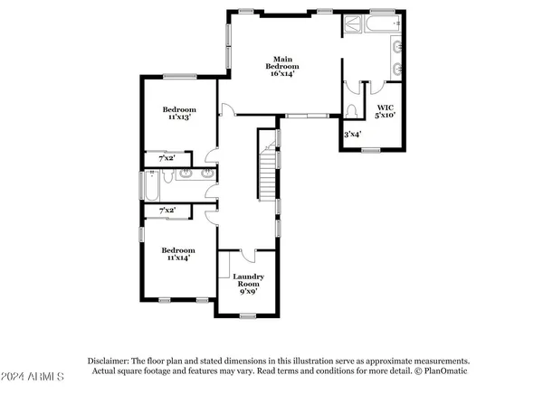 a picture of a floor plan