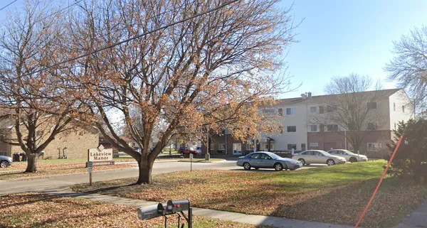 a street view with residential house