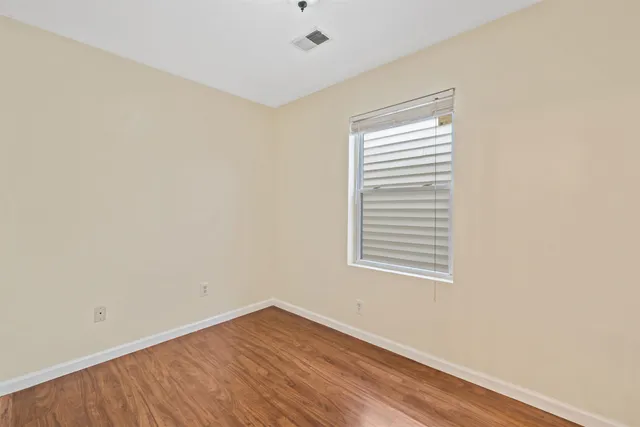 wooden floor in an empty room