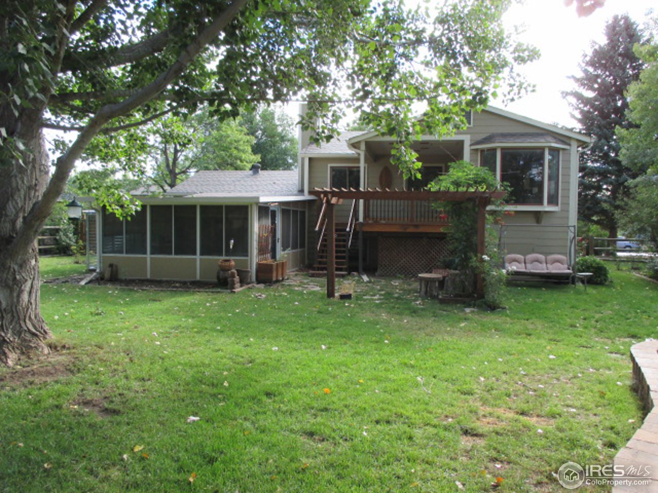 3317 Post Road Laporte, CO 80535 - Photo 11 of 14 Deck and Sun Porch