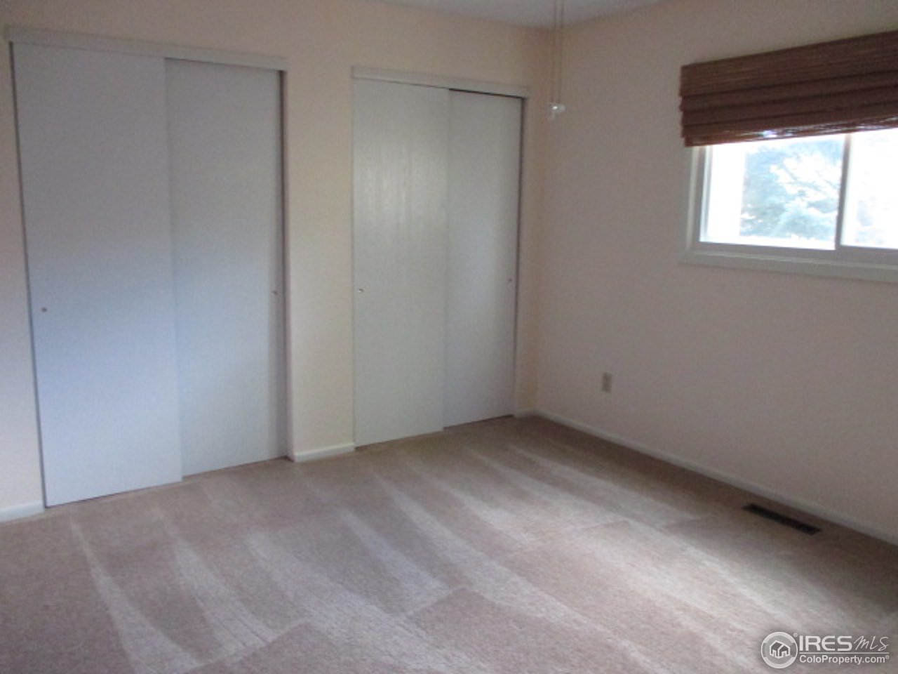 Dbl Closets in Master Bedroom