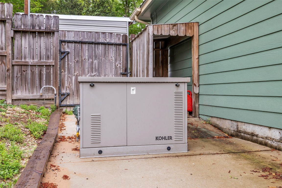 209 East George Jones Road Livingston, TX 77351 - Photo 25 of 26 Whole home standby generator installed in 2021.