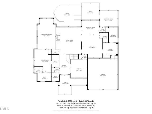 $1,085,000 | 629 Peach Orchard Place, Cary, NC 27519