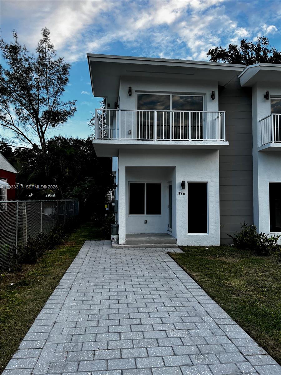 37 Northwest 70th Street, Unit B Miami, FL 33150 - Photo 16 of 17 Front Structure Unit B on the left