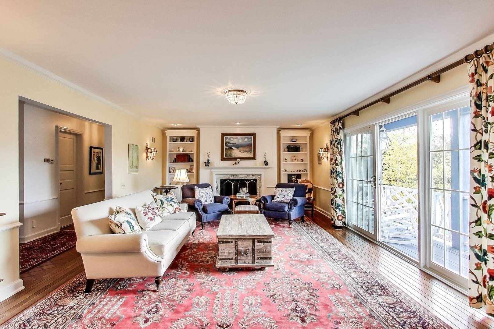 2 Far Hills Road Barrington Hills, IL 60010 - Photo 12 of 37 a living room with furniture and a large window