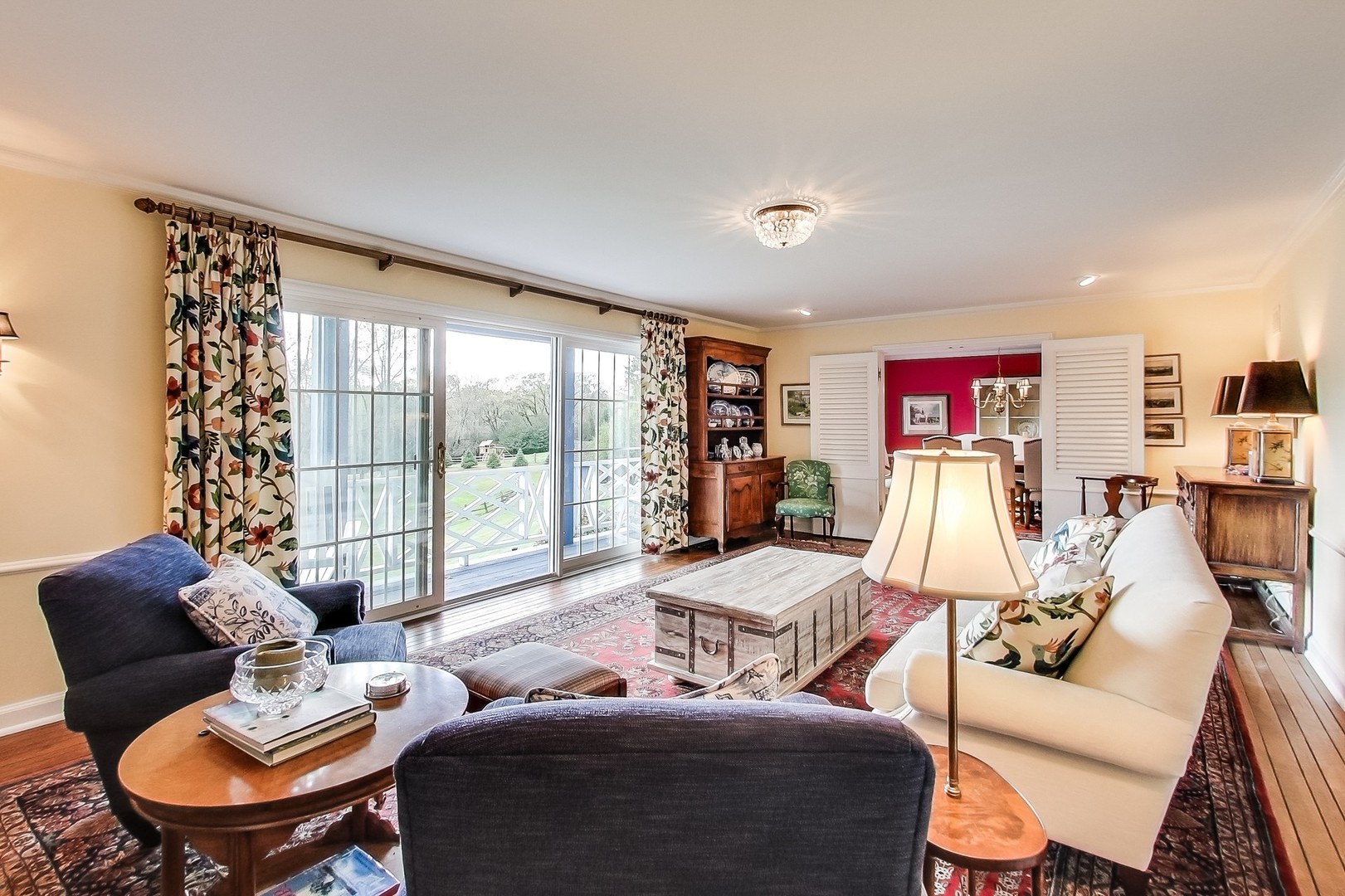2 Far Hills Road Barrington Hills, IL 60010 - Photo 13 of 37 a living room with furniture and a large window