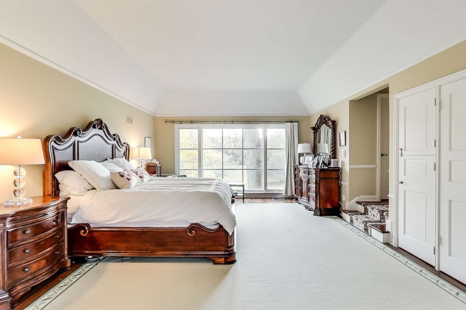 2 Far Hills Road Barrington Hills, IL 60010 - Photo 16 of 37 a bedroom with a bed and a large window