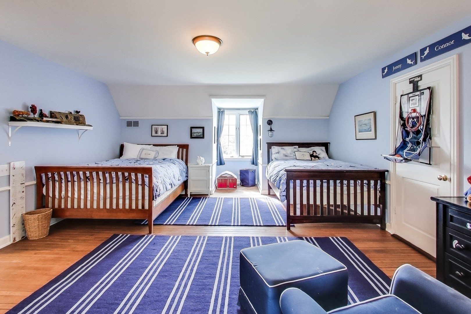2 Far Hills Road Barrington Hills, IL 60010 - Photo 25 of 37 a bedroom with furniture and a wooden floor