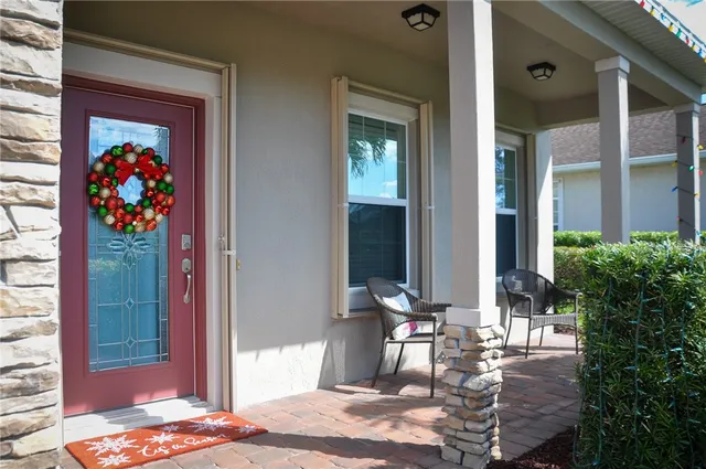 a view of living room filled with furniture
