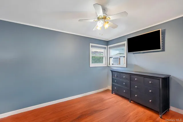 a view of a livingroom with a flat screen tv