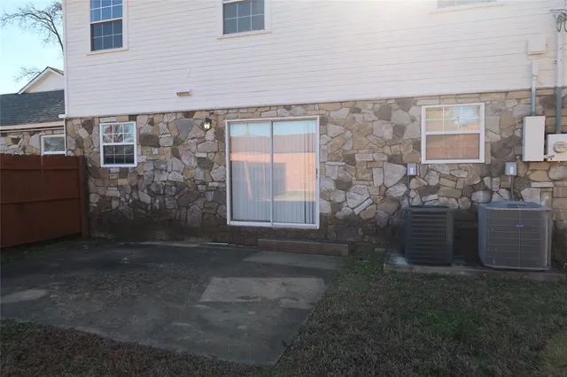 a view of yard covered with snow