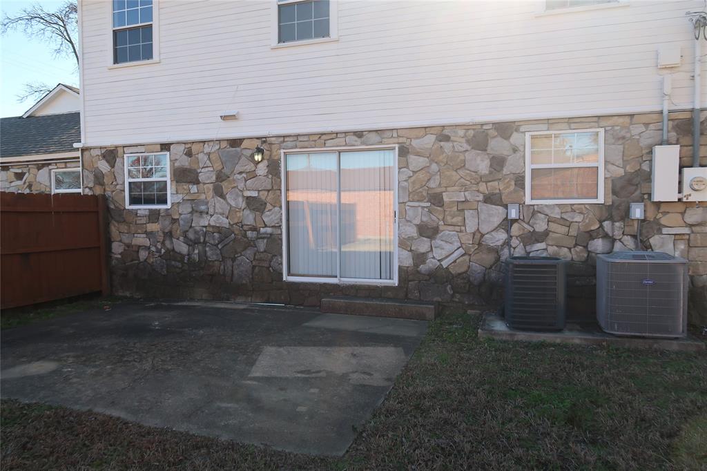 406 North Denny Street, Unit B Howe, TX 75459 - Photo 10 of 12 a view of a backyard