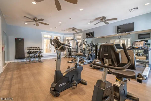 a view of a lake with outdoor space