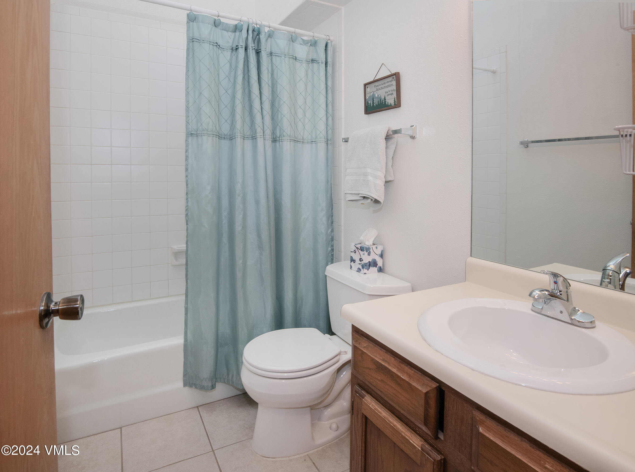 1030 Lions Ridge Loop, Unit 301 Vail, CO 81657 - Photo 18 of 28 a bathroom with a sink a toilet and shower