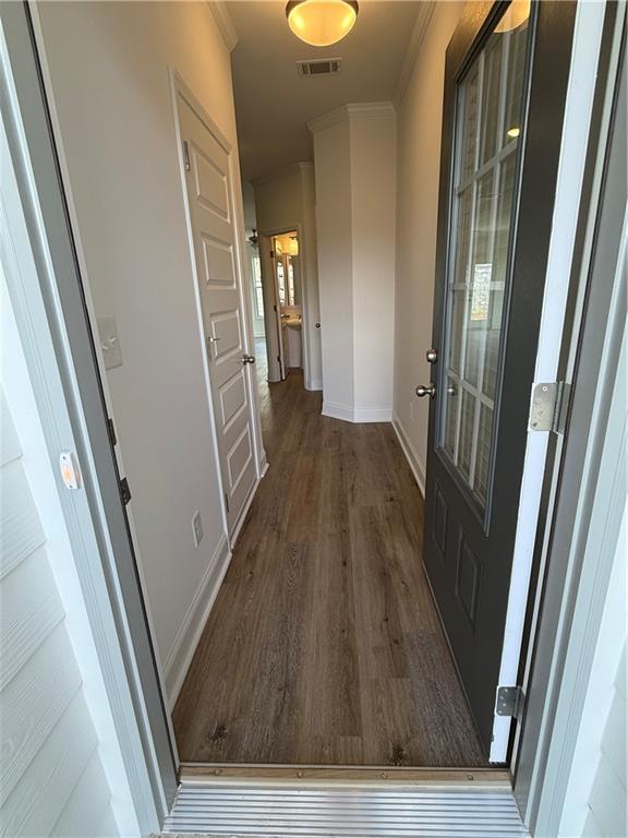 3979 Streamlet Way, Unit 153 Gainesville, GA 30506 - Photo 3 of 17 a view of a hallway and wooden floor