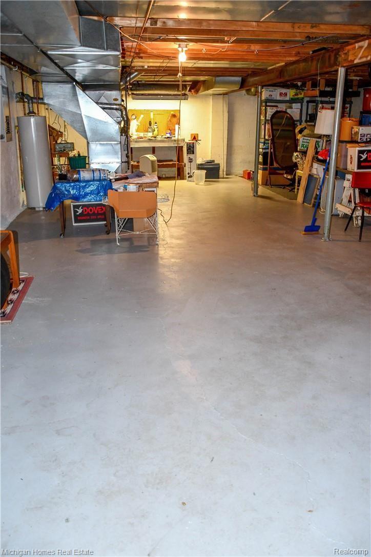 5302 West Dodge Road Clio, MI 48420 - Photo 43 of 77 THIS ENORMOUS BASEMENT HAS A MILLION POSSIBILITIES