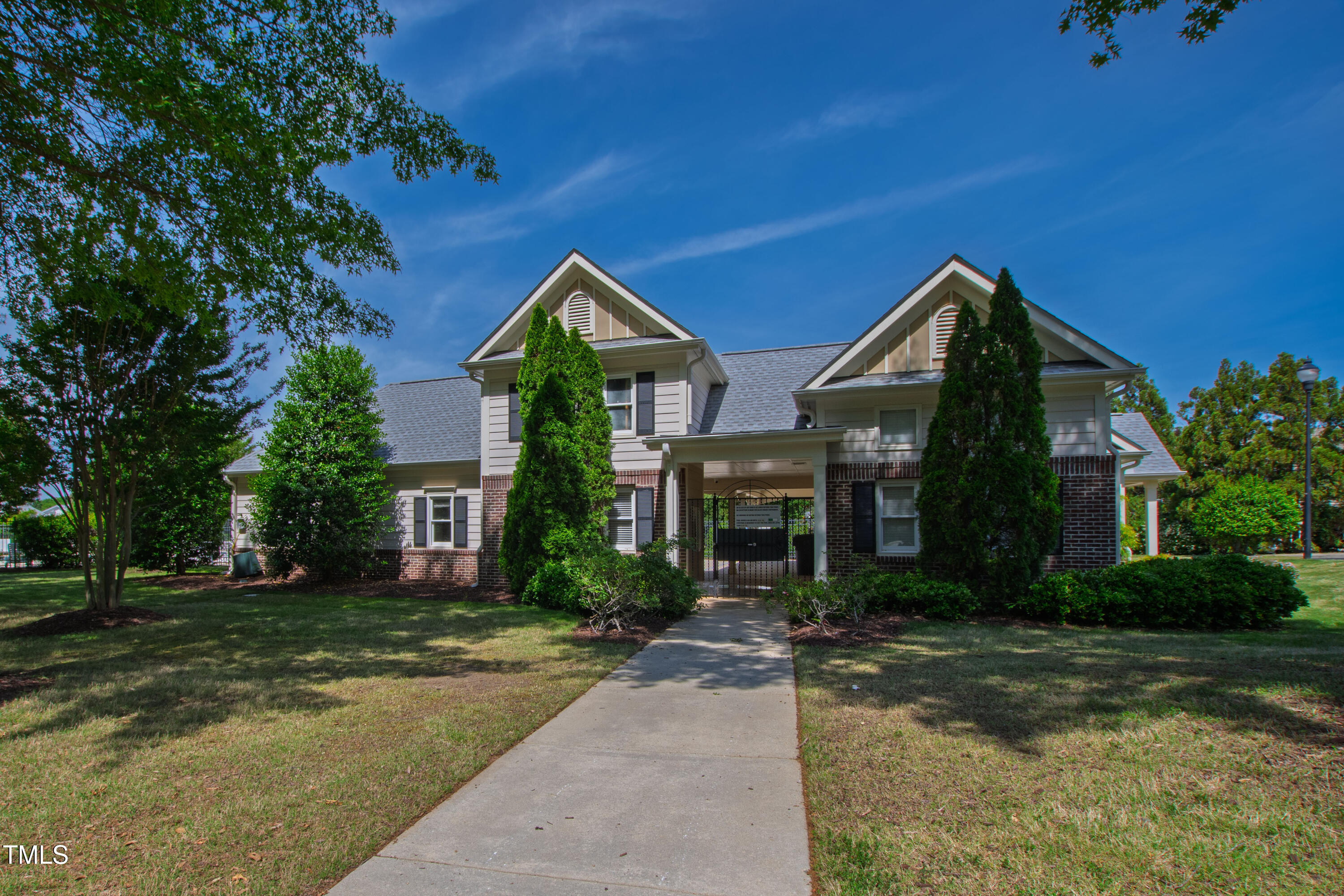 7761 Winners Edge Street Raleigh, NC 27617 - Photo 40 of 44 a view of house with yard and green space
