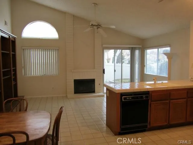 a kitchen with a stove and a sink