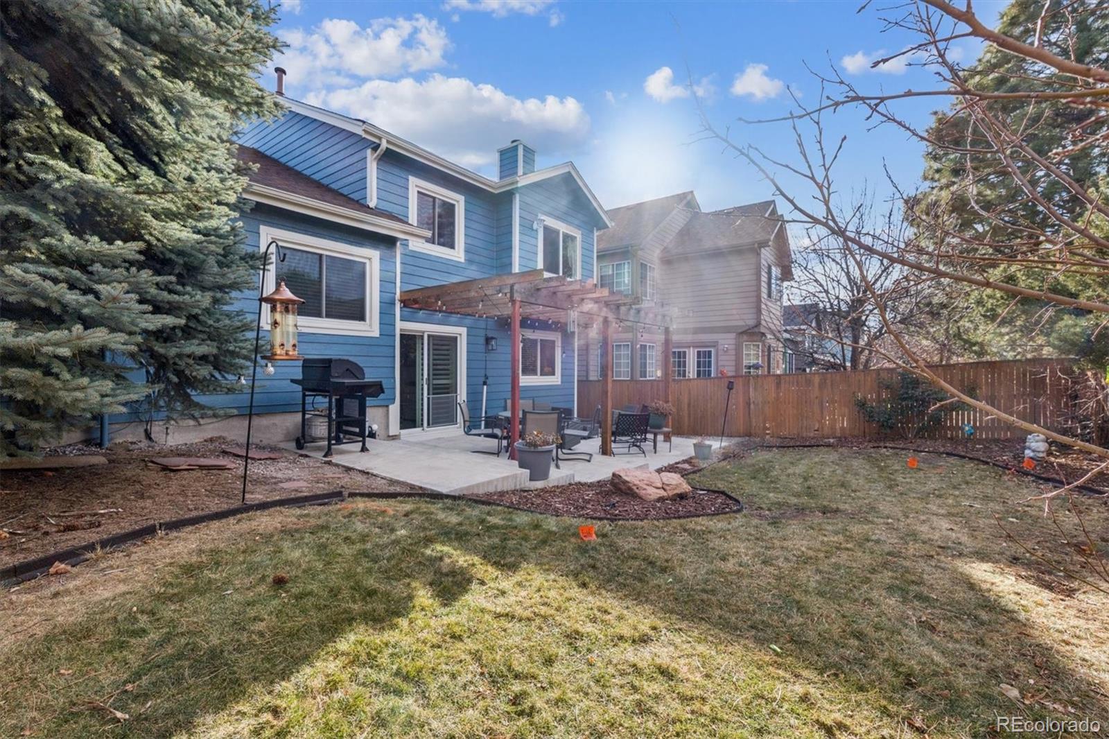 7191 Palisade Drive Highlands Ranch, CO 80130 - Photo 34 of 39 a view of a building with backyard