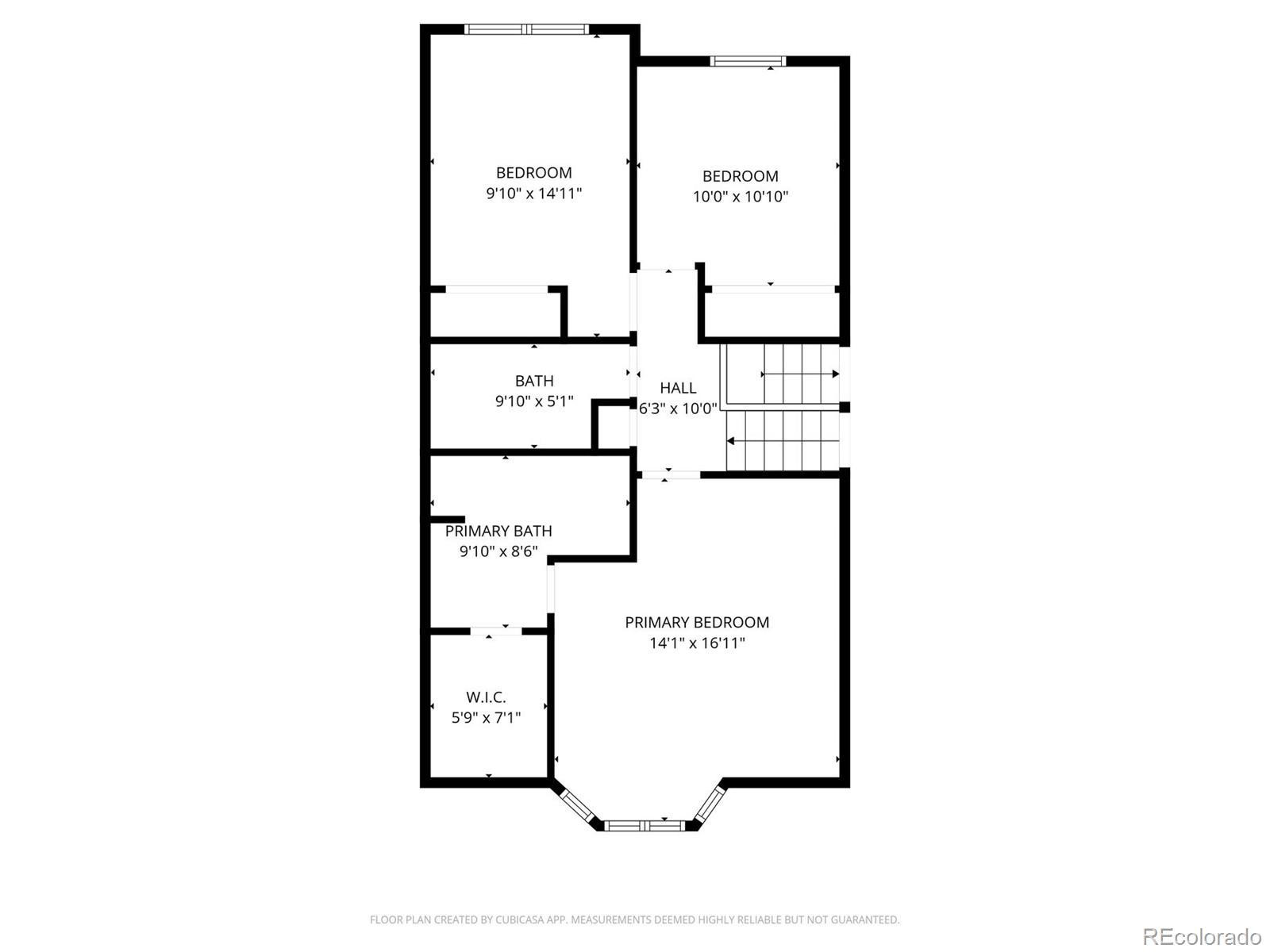 7191 Palisade Drive Highlands Ranch, CO 80130 - Photo 36 of 39 a picture of a floor plan