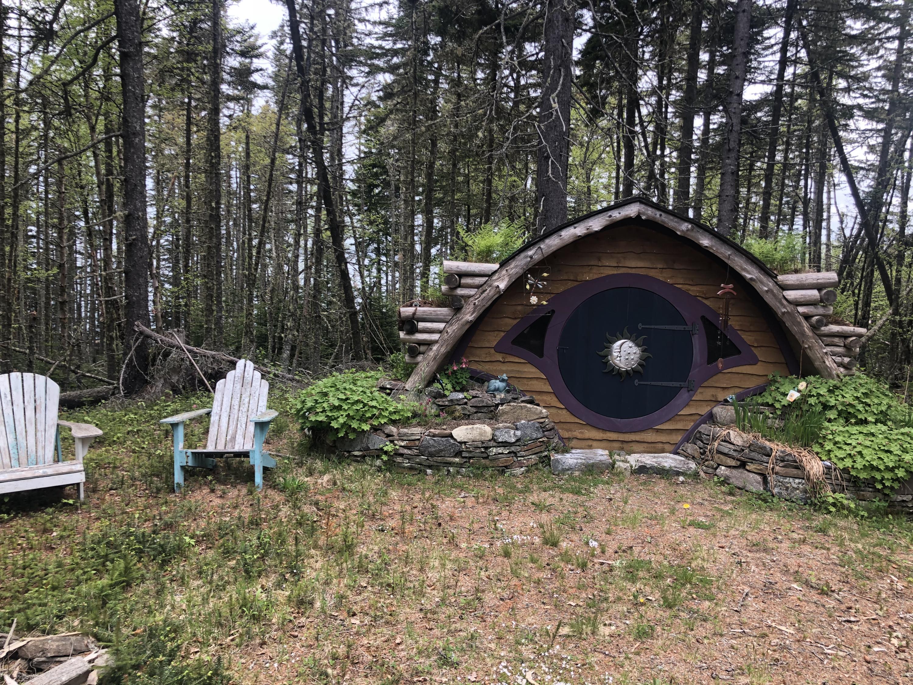 2 Carver Industry Road Beals, ME 04611 - Photo 14 of 26 Lot 2 Hobbit House with Chairs